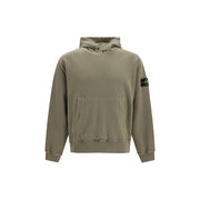 Stone Island Bicolor Cotton Sweatshirt