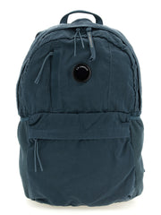C.P. Company Blue Polyamide Backpack