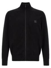 Hugo Boss Black Cotton Cardigan