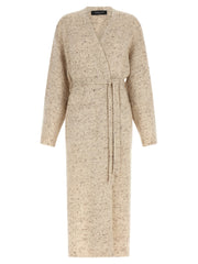 Fabiana Filippi Beige Wool Cardigan