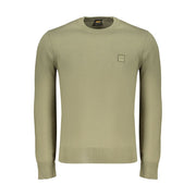 Hugo Boss Green Cotton Men's Shirt