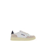 Autry White Calf Leather Bos Taurus Athletic Sneakers