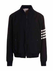 Thom Browne Blue Wool Bomber