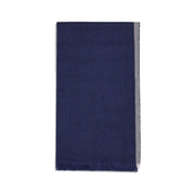 Brunello Cucinelli Blue Cashmere Scarf for Men