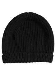 Dolce & Gabbana Men Black Wool Knitted Winter Beanie Capello One Hat
