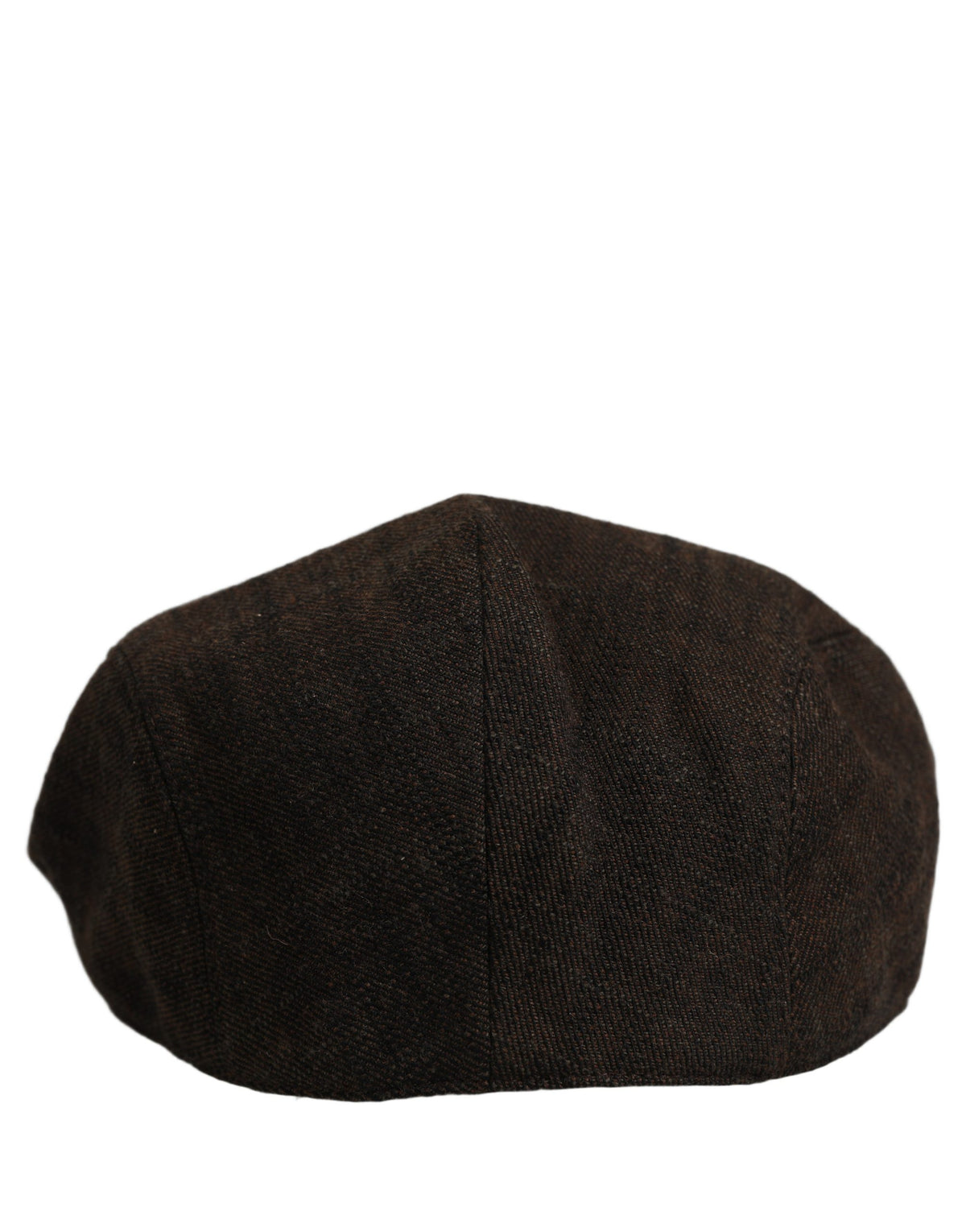 Dolce & Gabbana Men Brown Cotton Flat Cloth Newsboy Cap Hat