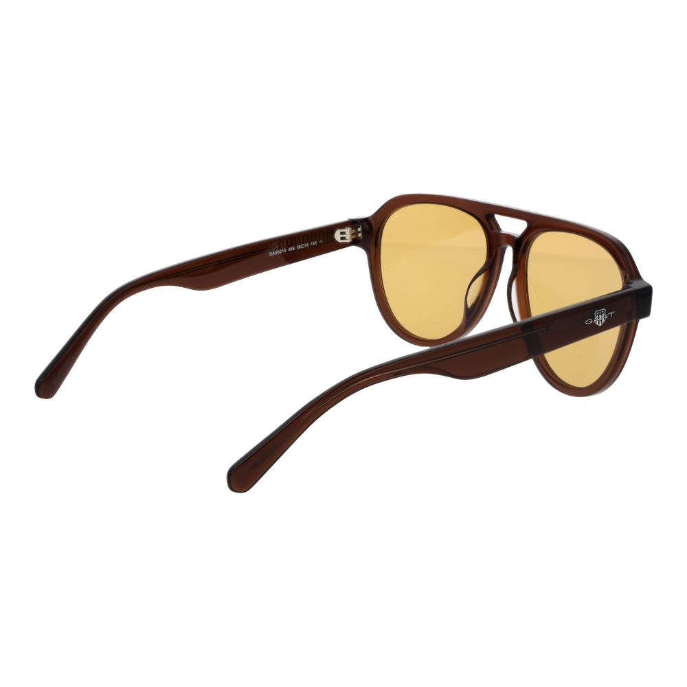 Gant Men's Aviator Sunglasses – Brown Acetate