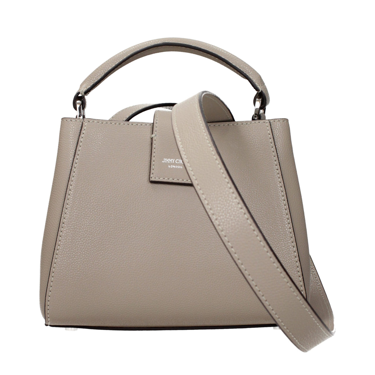 Jimmy Choo Gray Leather Handbag for Women