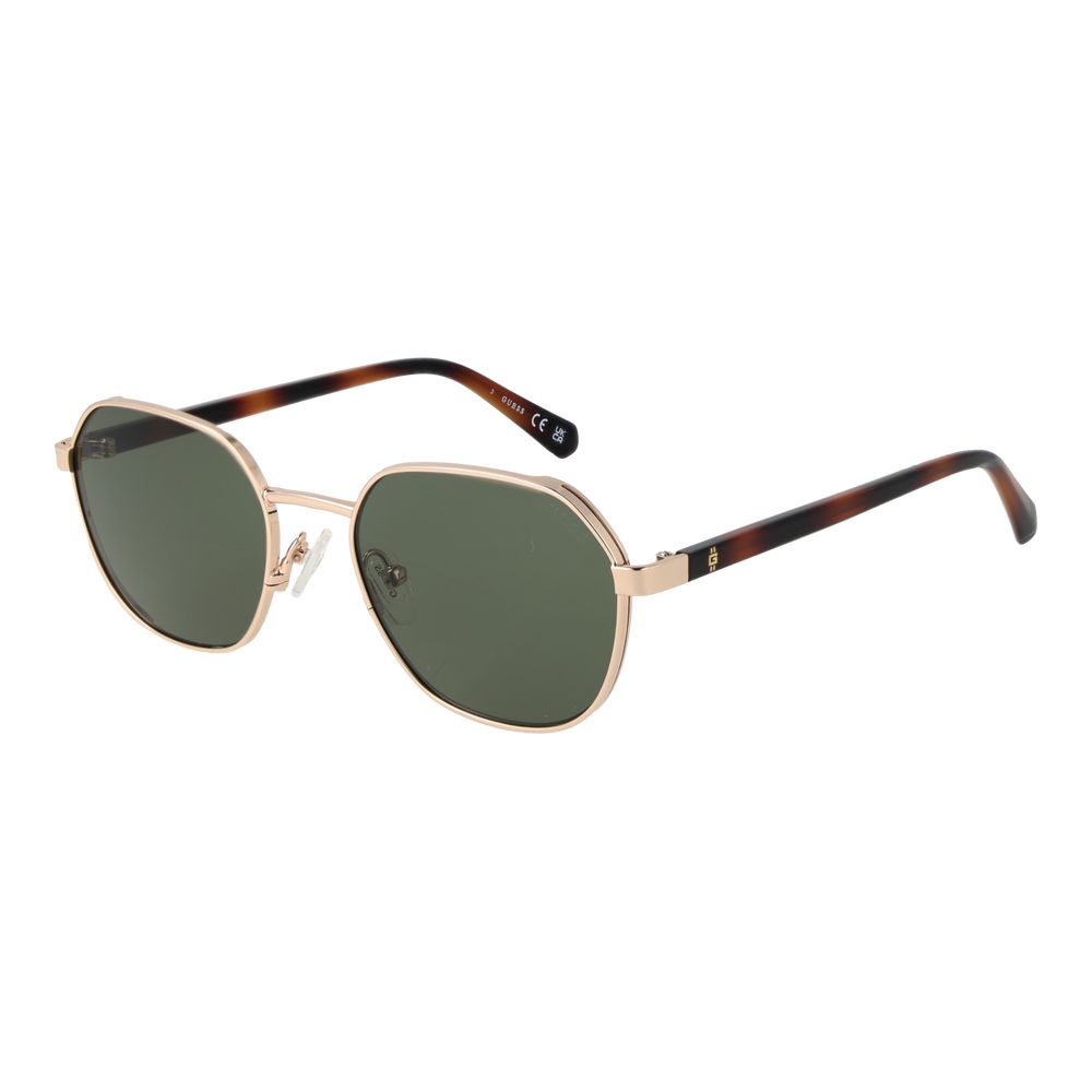 Guess Gold Metal Sunglasses for Men