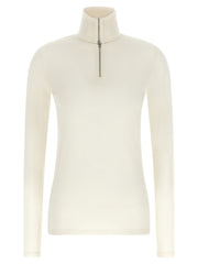 Jil Sander White Polyester Cardigan