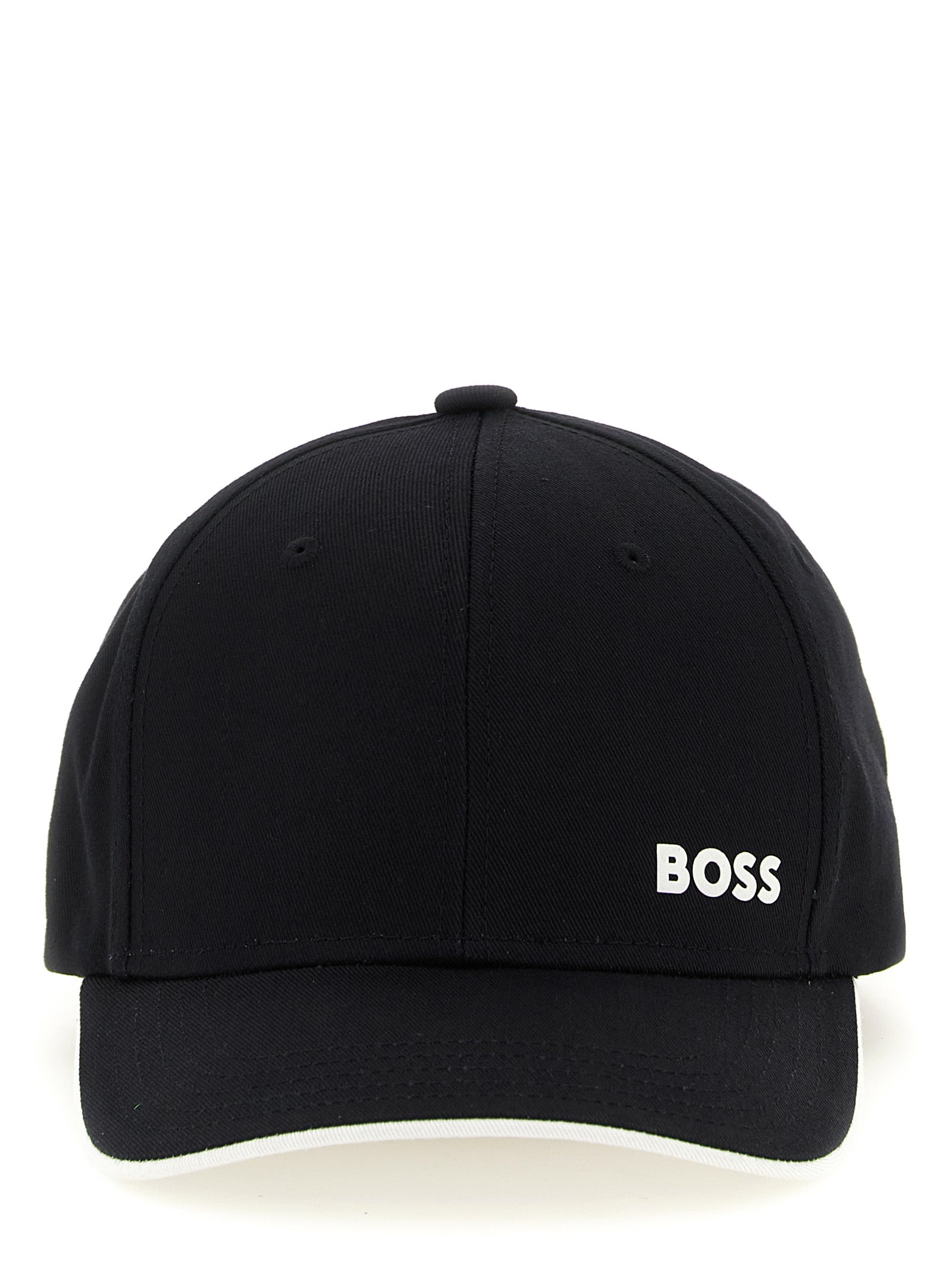 Hugo Boss Black Cotton Cap (Baseball Hat) for Men