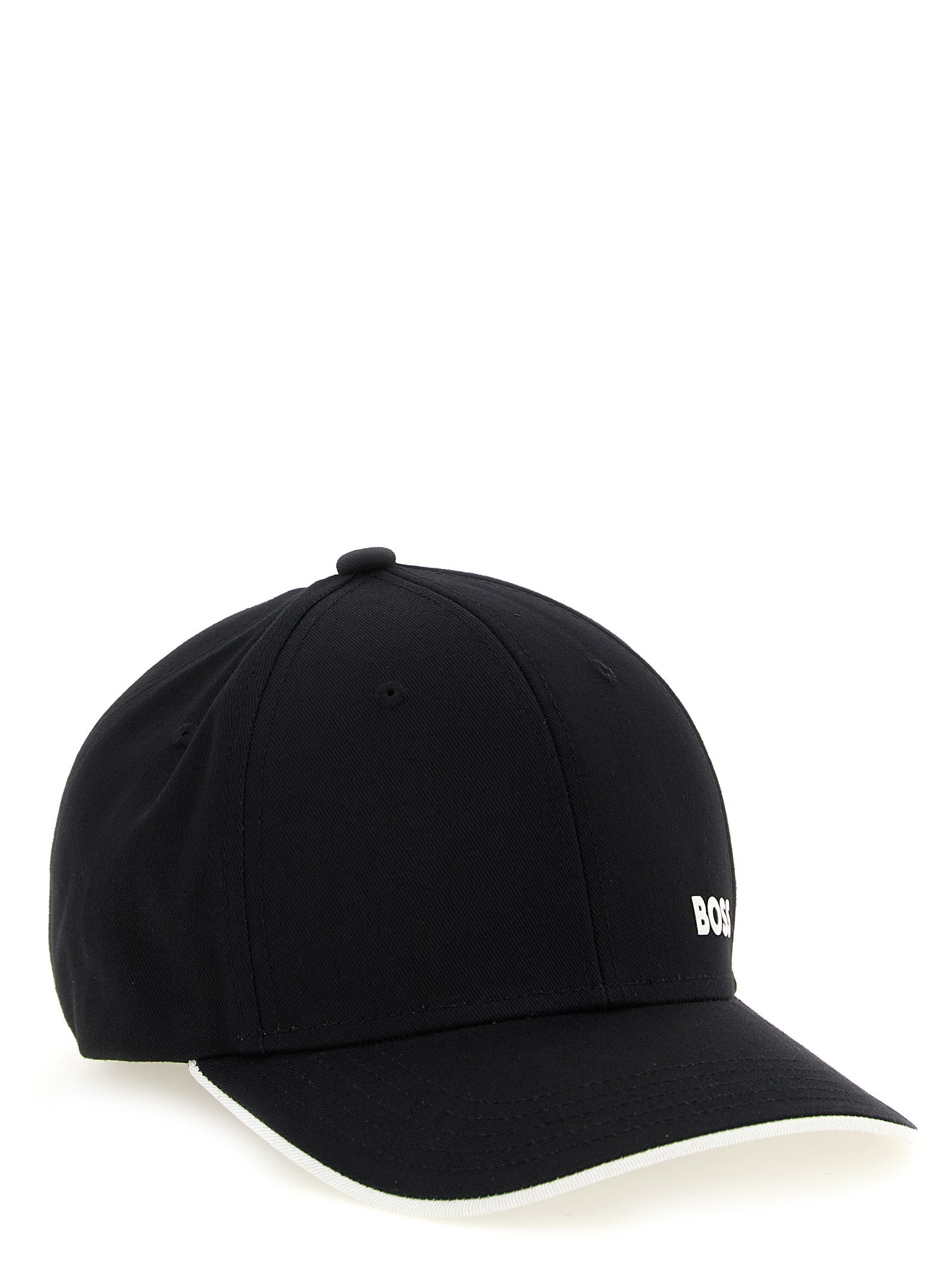 Hugo Boss Black Cotton Cap (Baseball Hat) for Men