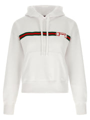 Gucci White Cotton Hoodie