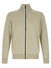 Hugo Boss Beige Cotton Cardigan