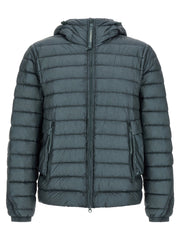 C.P. Company Blue Polyamide Full-Length Jacket