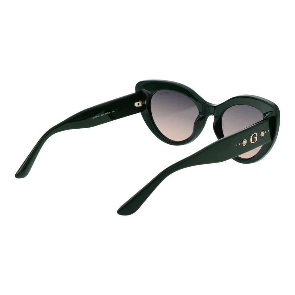 Guess Women's Cat Eye Sunglasses – Green Plastic