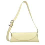 Jil Sander Yellow Leather Crossbody Bag