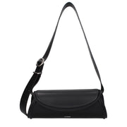 JIL SANDER Black Leather Crossbody Bag for Women