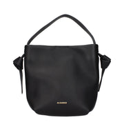 Jil Sander Black Leather Handbag