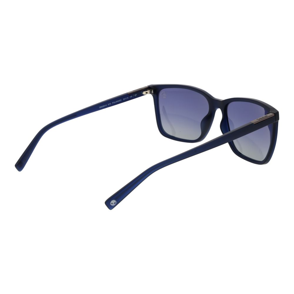 Timberland Men's Square Sunglasses – Blue Plastic