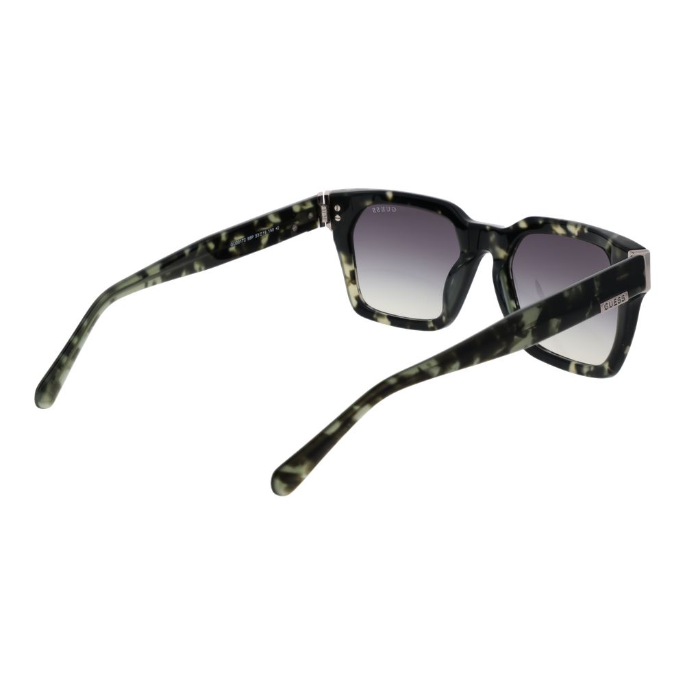 Guess Men's Square Sunglasses – Green Plastic