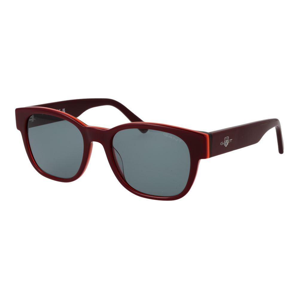 Gant Men's Square Sunglasses – Burgundy Acetate