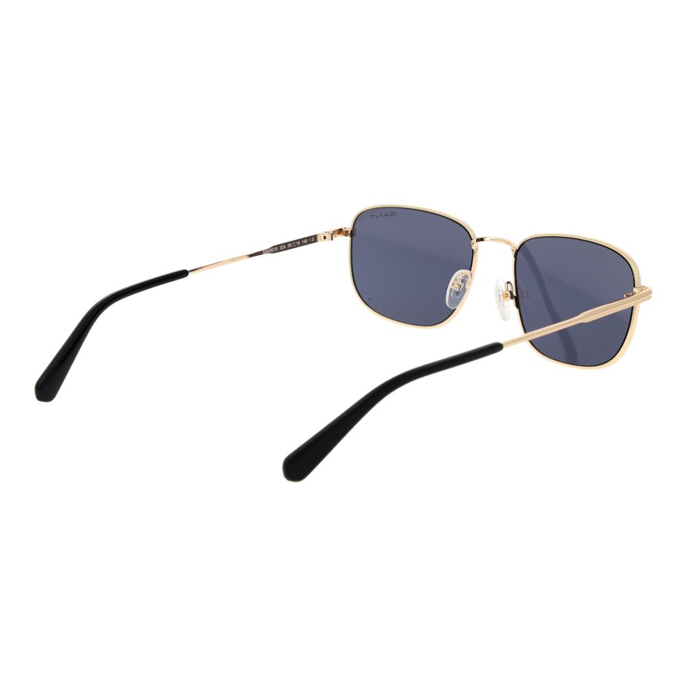 Gant Men's Rectangle Sunglasses – Gold Metal