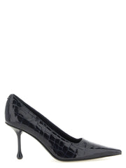 Jimmy Choo Blue Leather High Heel Pumps