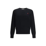 Ami Paris Black Wool Oves Aries Sweatshirt