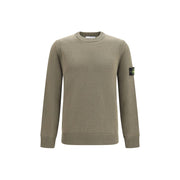 Stone Island Bicolor Cotton Sweatshirt