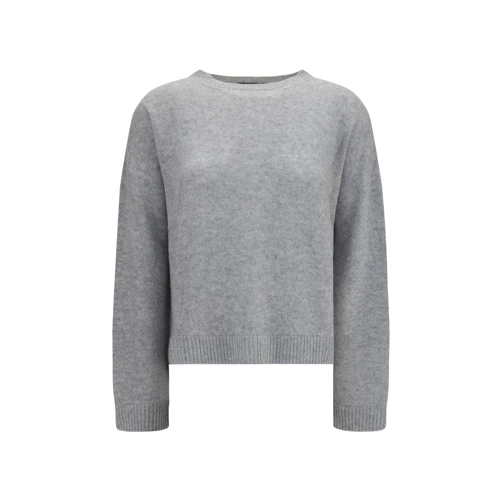 Fabiana Filippi Gray Cashmere Sweatshirt for Women