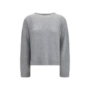 Fabiana Filippi Gray Cashmere Sweatshirt for Women
