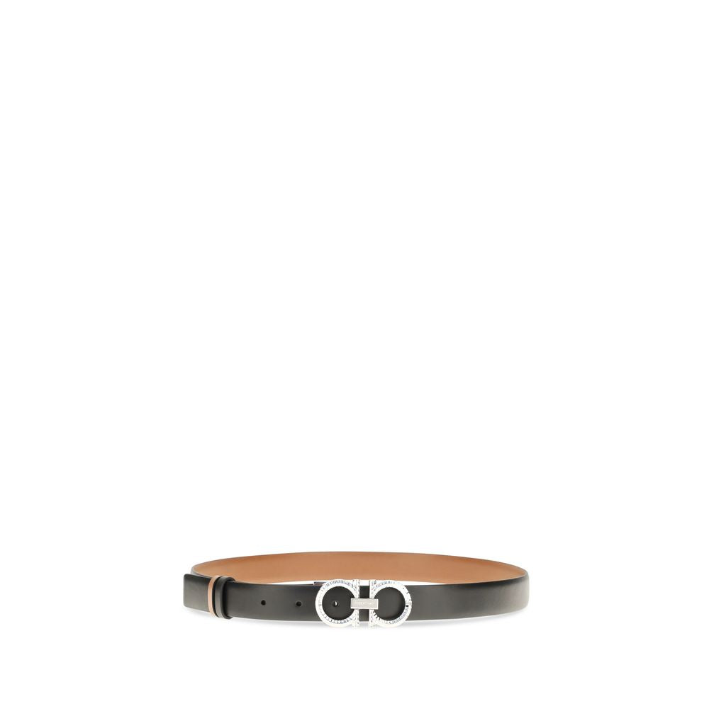 Ferragamo Multicolor Calf Leather Bos Taurus Regular Belt for Women