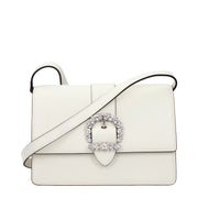 Jimmy Choo White Leather Crossbody Bag for Women