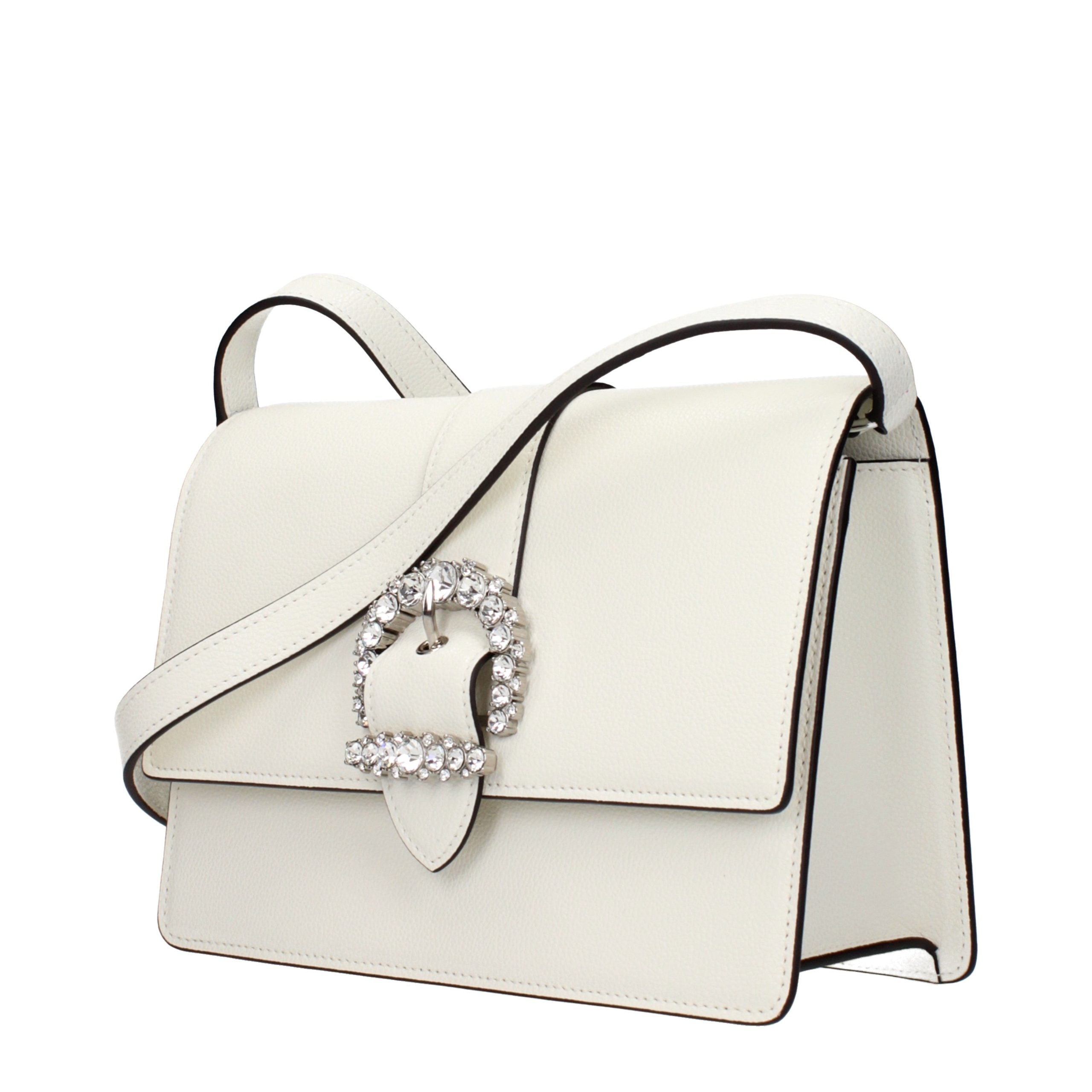 Jimmy Choo White Leather Crossbody Bag for Women
