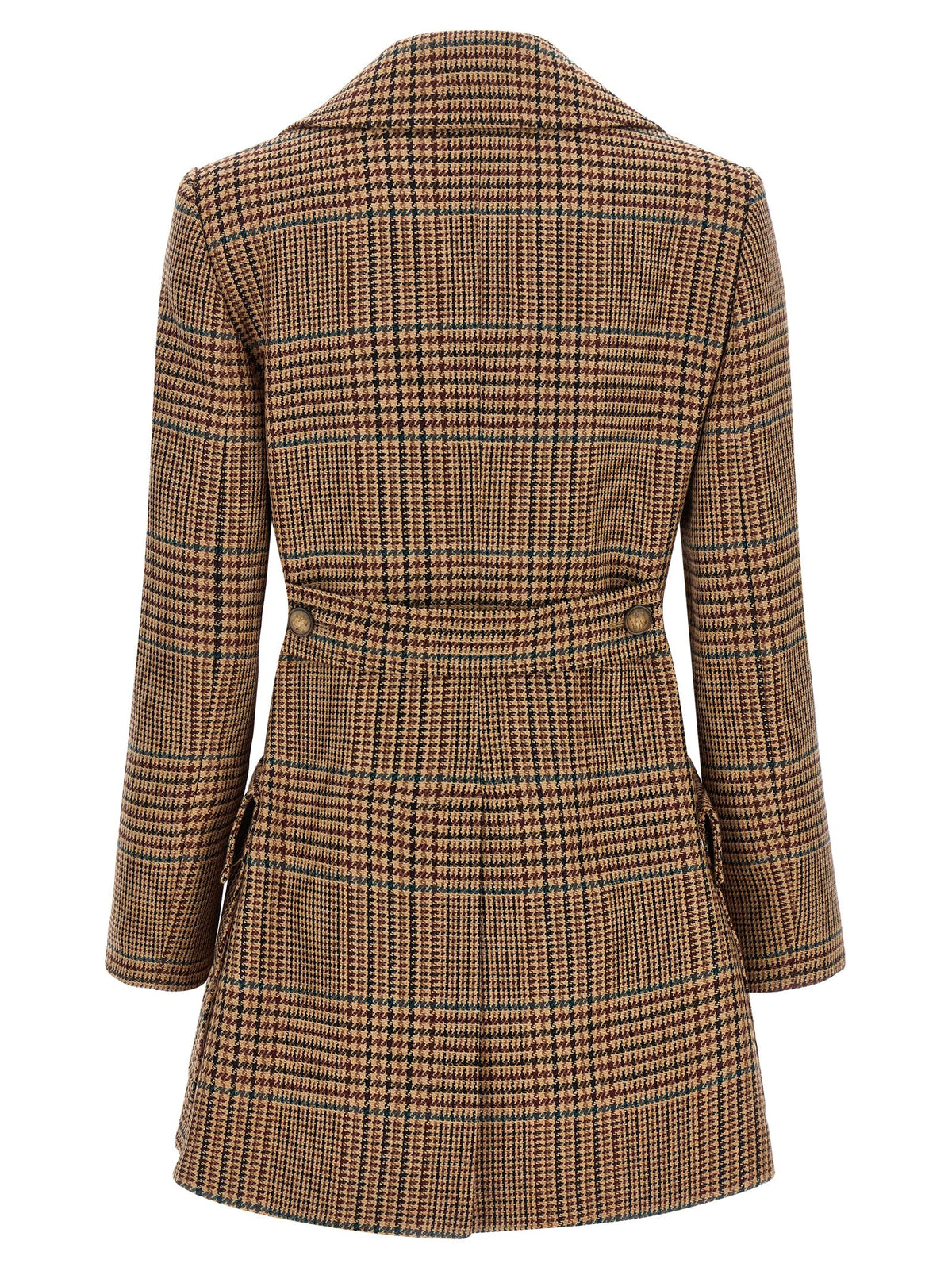 Etro Brown Wool Coat