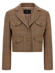 Etro Brown Wool Blazer