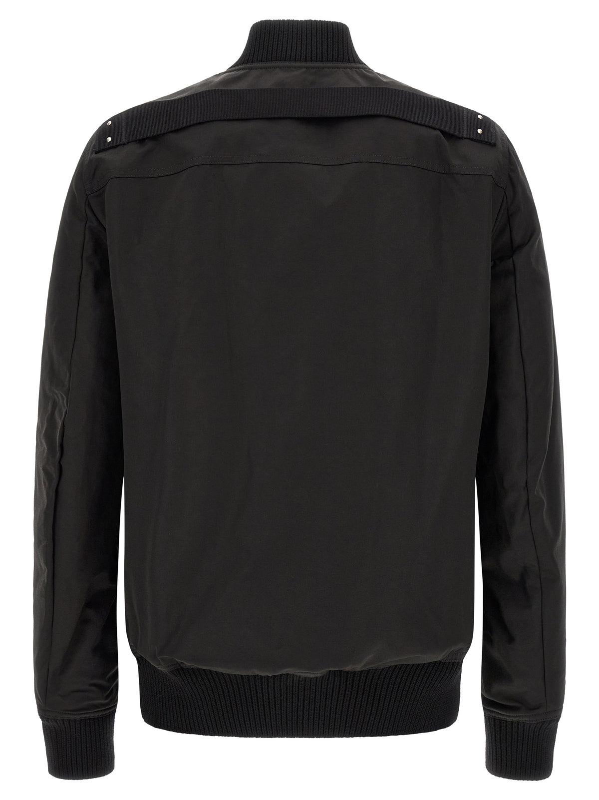 Rick Owens Black Nylon Bomber for Men