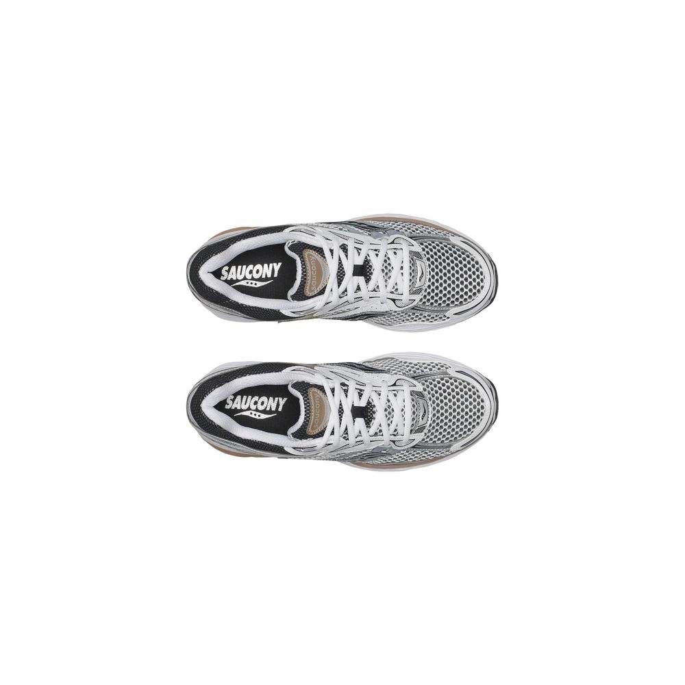 Saucony Beige Synthetic Athletic Sneakers for Men