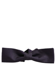 Dolce & Gabbana Men Violet 100% Silk Adjustable Neck Papillon Bow Tie
