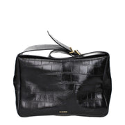Jil Sander Black Leather Crossbody Bag