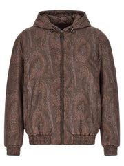 Etro Brown Polyester Bomber