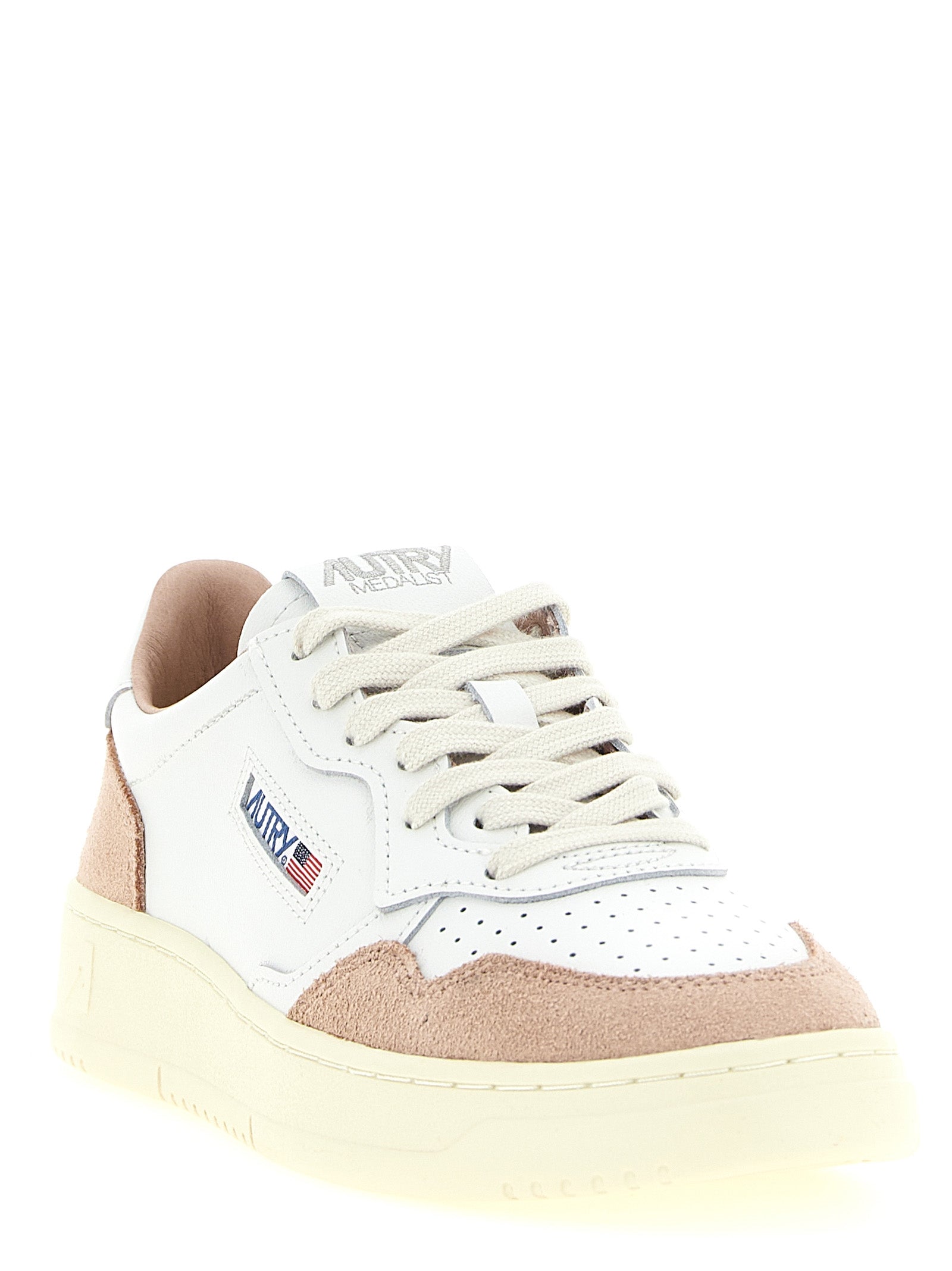 Autry Multicolor Cowhide Low Top Sneakers for Women