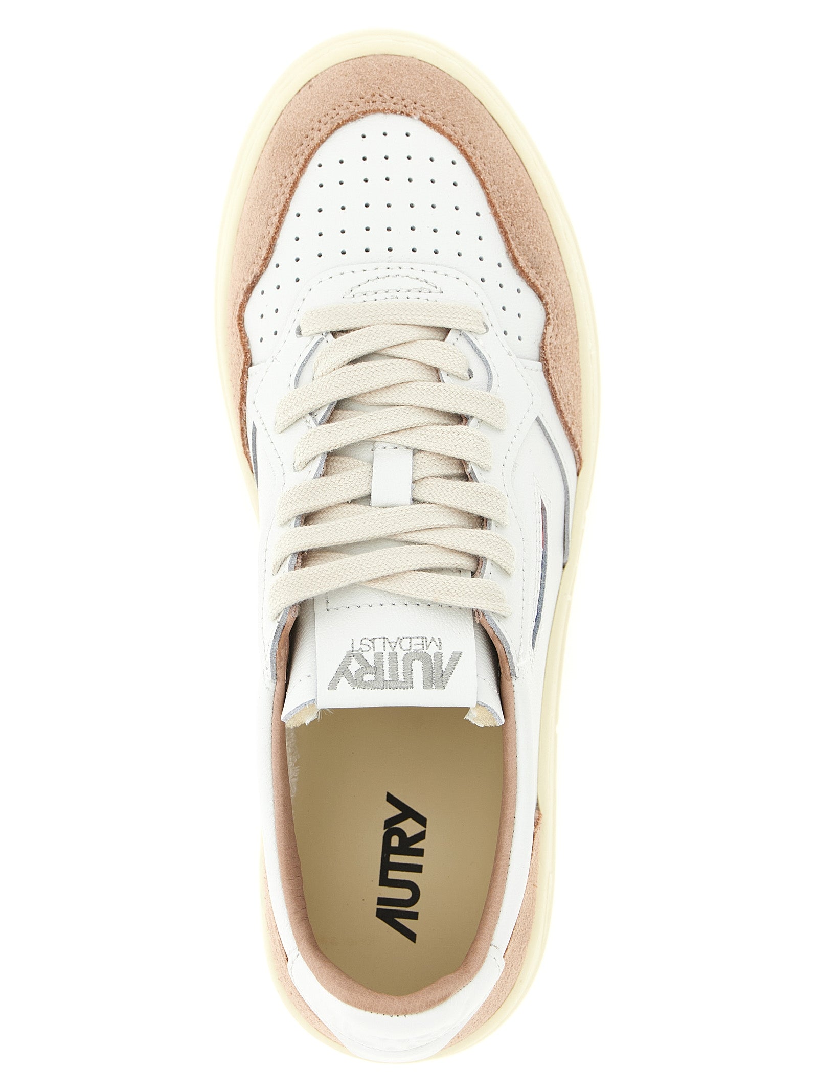 Autry Multicolor Cowhide Low Top Sneakers for Women