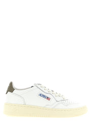 Autry Bicolor Cowhide Low Top Sneakers for Women