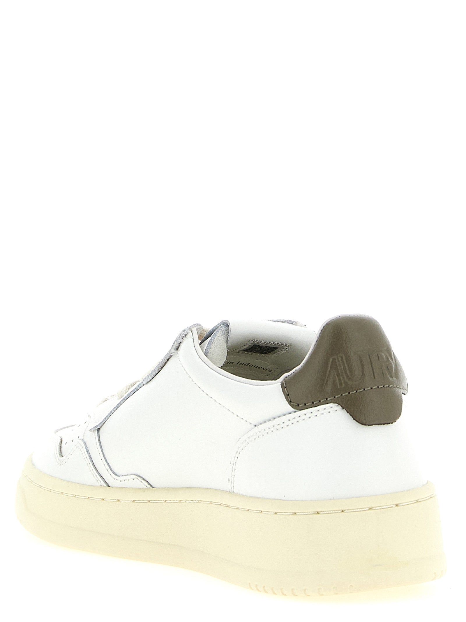 Autry Bicolor Cowhide Low Top Sneakers for Women