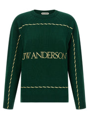 J.W.Anderson Bicolor Wool Cardigan