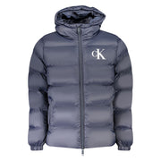 Calvin Klein Blue Nylon Men's Jacket