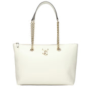Jimmy Choo White Leather Shoulder Bag for Women