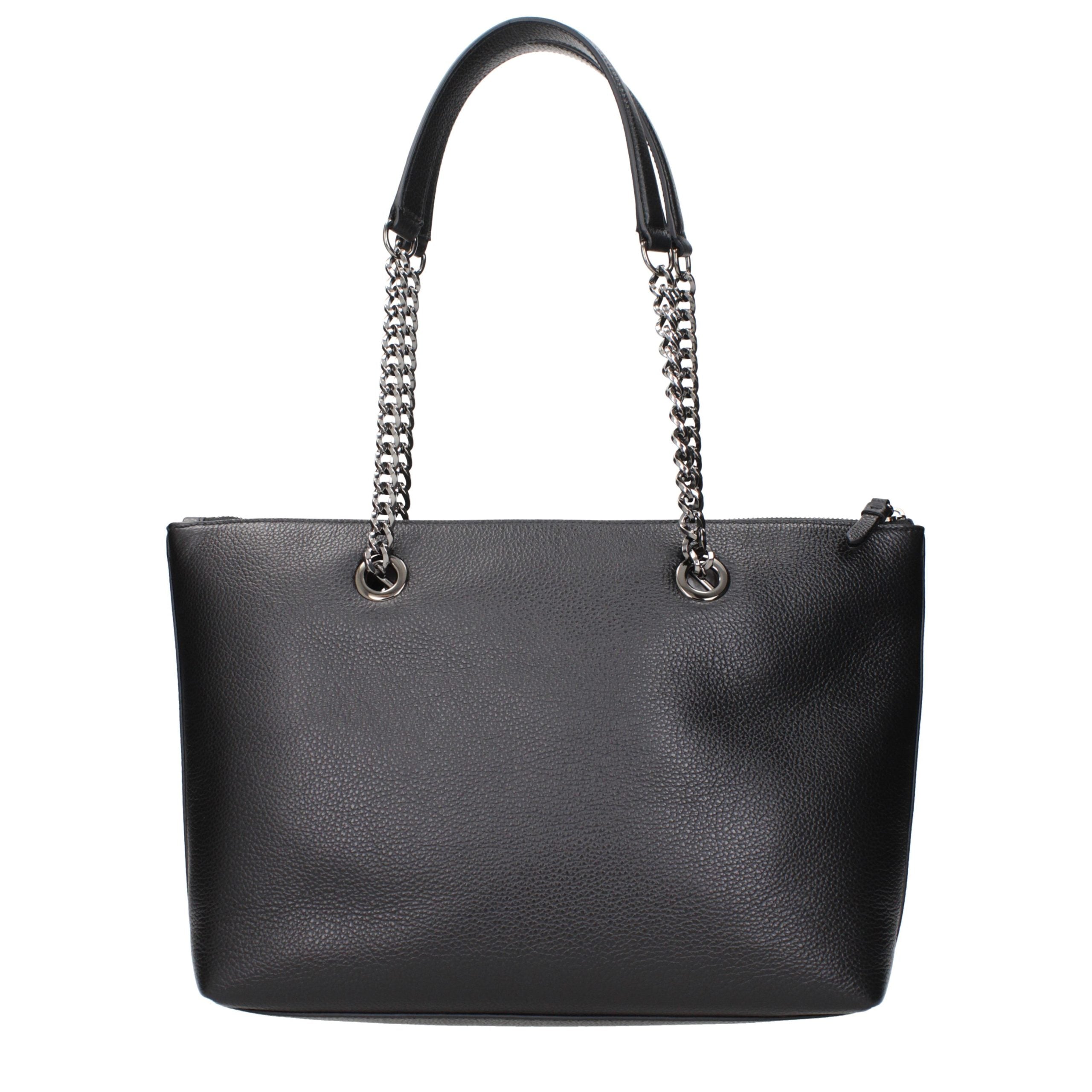 Jimmy Choo Black Leather Shoulder Bag for Women